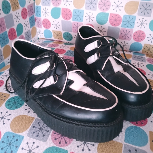 Demonia Shoes Rare Demonia Secret Compartment Coffin Creepers